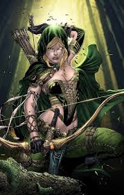 Female Green Arrow Comic Art Girls Comic Books Art Art