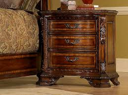 Buy the a.r.t furniture old world distressed brown king bed set. A R T Furniture Old World 33 X 18 5 Rectangular Nightstand At1431482606