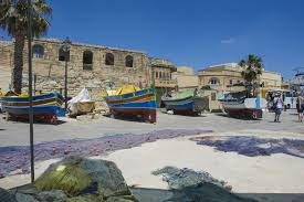 Port De Marsaxlokk Bateaux Bateau Malte