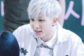 These 20 Male K Pop Idols Show How Amazing Silver Hair Can Look On Guys Koreaboo Silver Hair Bts Rap Monster Rap Monster