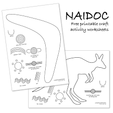 Naidoc Printable Craft Activity Worksheets Aboriginal Art For Kids Aboriginal Education Activity Sheets For Kids