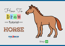 Mark off the width and height of the picture. How To Draw A Horse Cool2bkids