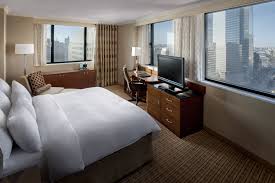New York Marriott Downtown Junior Suite Enjoy Hotels Travel New York Hotels Downtown Hotels Modern Room