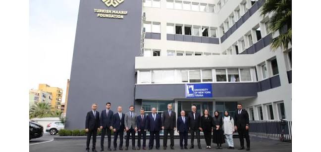 Tiran New York Üniversitesi'nin Yeni Kampüsü Açıldı