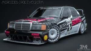 Artstation Mercedes 190e Evo 2 Dtm Zoki Nanco Nancorocks Znr3d Mercedes Benz 190e Mercedes Benz Car