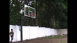 David Dunking On A Goalrilla Basketball System Youtube