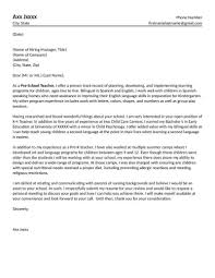 Teacher Cover Letter Preschool Teacher Cover Letter Resume Ideas Pinterest Writing Teacher Cover Letter Example Teaching Cover Letter Cover Letter Teacher