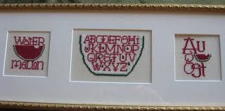 We also have free samples on our website. Curtis Boehringer Cross Stitch August 1 2 3 S Cross Stitch Stitch Cross Stitch Samplers