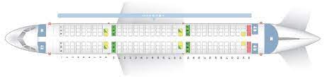 Seat Map And Seating Chart Airbus A321 100 Asiana Airlines Asiana Airlines Air India Airlines