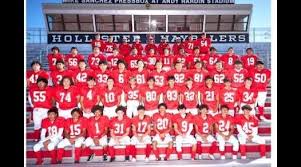 Hollister JV Football Roster (2024-25)