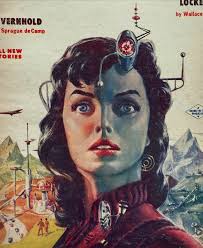 Art by Ed Emsh. Science Fiction Quarterly