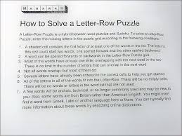 Solving team building riddles here we've provide a compiled a list of the best team building puzzles and riddles to solve we could find. Markrah Letter Row Puzzles