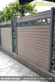 Cloture Ocewood Gamme Boreale Design Lames Composites Anthracite Lame Deco A Decoration Jardin Exterieur Amenagement Jardin Interieur Amenagement Jardin