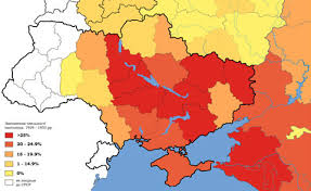 Ukraine location on the europe map. Map Of Depopulation Of Ukraine And Southern Russia 1929 33 Download Scientific Diagram