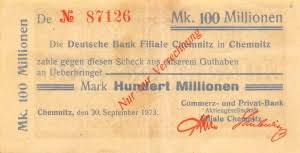 Deutsche bank filiale chemnitz falkeplatz 2, 09112 chemnitz, zentrum tel. Notgeld Chemnitz Moneypedia