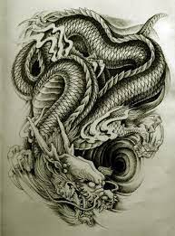 Black oriental dragon tattoo on side. Awesome But Weird Oriental Dragon Tattoo Designs Paperblog Dragon Tattoo Designs Dragon Tattoo Black Dragon Tattoo