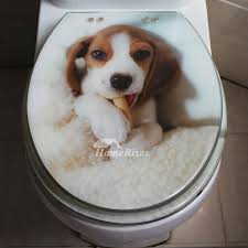Undermount ceramic kitchen sinks ukc beagles classifieds pets. 3d Cute Dog Starfish Decorative Resin Toilet Seat Cover Oval Slow Close Best Fancy Blue Dolphin Pattern Luxury Designer