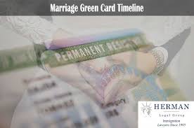 As a lawful permanent resident, spouses are eligible for a family second preference category (2a) visa. Marriage Green Card Timeline Herman Legal Group