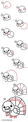There's certainly more than one way to draw a turkey, they just tend to have different levels of complexity. How To Draw A Cartoon Turkey Art For Kids Hub