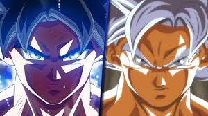 The omen form turns gokū's eyes a bright silver with visible pupils. Mastered Ultra Instinct Vs Ultra Instinct Omen In Dragon Ball Super Youtube