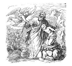 Abraham and the three angels. Abraham And The Three Angels Stock Illustration Illustration Of Christianity World 102620331