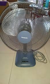 The panasonic whispersense bath fan with humidity sensor and light. Panasonic Desk Fan F 400cs Furniture Home Living Lighting Fans Fans On Carousell