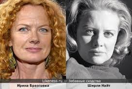 Ирина бразговка на Likeness.ru / Новые сходства в начале