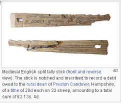 Notched sticks, known as tally sticks also were used for this purpose. Pat Sblog Tally Sticks And Keeping Score A Brief History