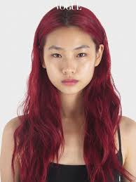 My asian hair went very ginger red when i added brown hair color. Hoyeon Jung In 2020 Hair Inspo Color Dyed Red Hair Asian Red Hair