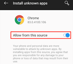 Tap on install unknown apps or install other apps or special access. How To Install Android Apps Using The Apk File