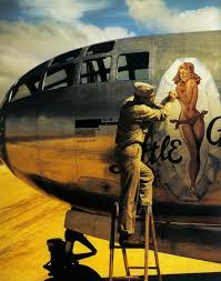 If you are a copyright holder and believe a post infringes your copyright, just let me know and i'll take it. The Artist Who Influenced Wwii Military Aircraft Pin Up Nose Art Aircorps Art