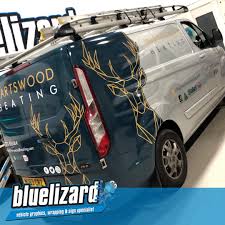 A Great Digitally Printed Partial Wrap For Hartswood Heating Using The Best Materials The Best Designers And In 2020 Fahrzeugbeschriftung Folierung Fahrzeugbeklebung