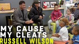 Russell carrington wilson is an american footballer who plays in national football league. Russell Wilson Mentors Kids At Friends Of The Children Youtube