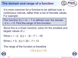 Domain Range And Composite Functions Ppt Video Online Download