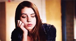 Coy Adelaide Kane Contemplating GIF