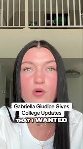 Gabriella Giudice Shares Exciting College Updates