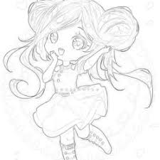 Push pack to pdf button and download pdf coloring book for free. Anime Coloring Pages Mimi Panda