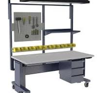 Electric Height Adjustable Workbenches - BOSTONtec