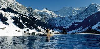 Swiss Wellness Hotel Wellness Adelboden Alpine Spa Switzerland The Cambrian Hotel External Guests Dream Hotels Switzerland Hotels Amazing Swimming Pools