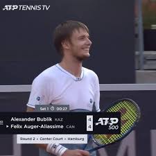 Alexander began playing tennis at age 2 with his father stanislav. Tennis Tv Alexander Bublik Hits Perfect Underarm Serve Ace Hamburg Open 2020 Facebook