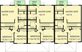 Townhouse plans town home floor row house design. Narrow Row House With Open Living Area 38013lb Architectural Designs House Plans