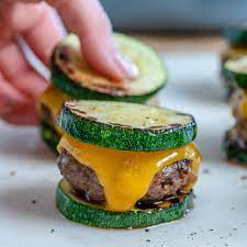 A little trick helps you to get them all the same size so they cook evenly and look very professional. Zucchini Sliders Clean Food Crush