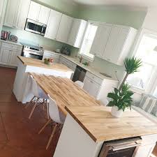 Butcher block countertops are usually sanitary if you clean them regularly. Sealing Butcher Block Countertops Easily With Waterlox Sealer
