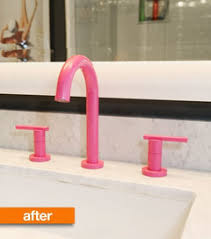 Black kitchen sink faucets pics images pink. Powder Coat Faucet Will It Scratch Houzz Nz