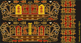 Detailed batik print background, solo, indonesia. Spesial 37 Gambar Batik Lampung Gambar Batik