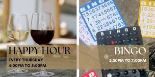 Bingo Night & Happy Hour at Stoney J’s Winery