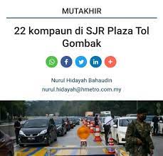 Ketupat, rendang, nasi dagang, laksa pun ada. Meriahnya Tvlar Gambar Kereta Berssak Dekat Plaza T0l Sampai Ketba P0lis Sendlri Turun Padang Berita Press