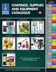 Sherwin Williams Canada Catalogue Coatings Supplies