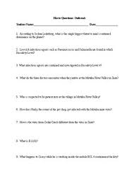 Outbreak Movie Questions By Ivan Iniguez Teachers Pay Teachers