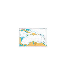 British Admiralty Nautical Chart 4402 Caribbean Sea